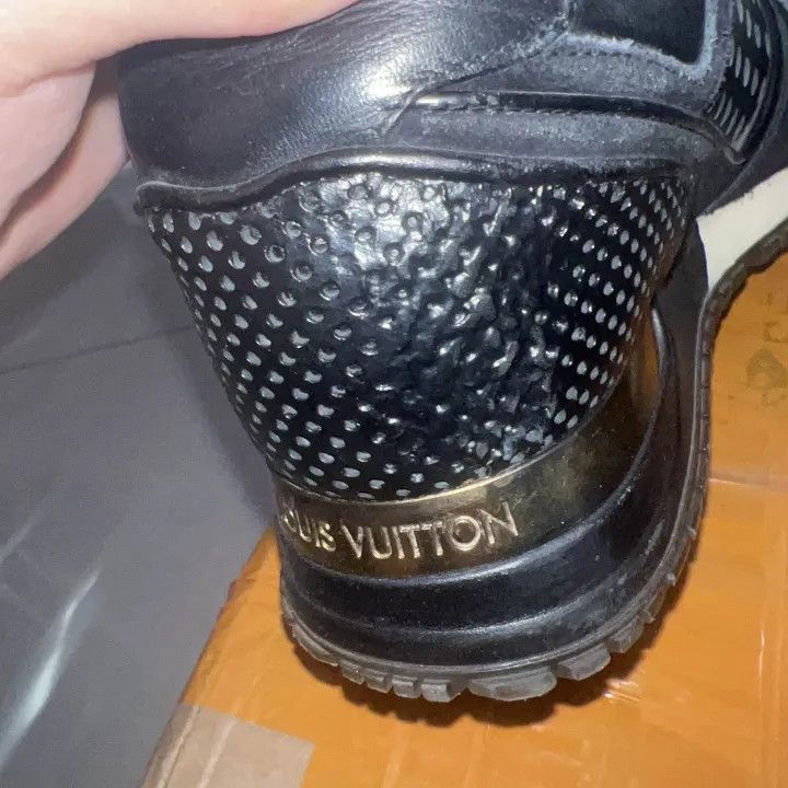 Louis Vuitton Louis Vuitton Run Away Black Fashion Sneakers 0079 Size US 4 / IT 34 - 6 Thumbnail