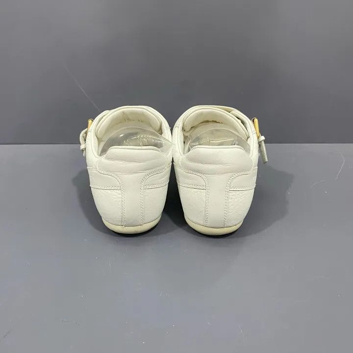 Louis Vuitton Louis Vuitton White Lace-Up Casual Sneakers 0079 Size US 6 / IT 36 - 5 Thumbnail