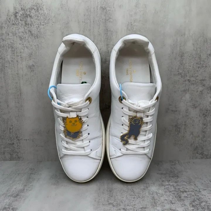 Louis Vuitton Louis Vuitton Cat Illustration Low-Top Sneakers 0079 Size US 6 / IT 36 - 9 Thumbnail