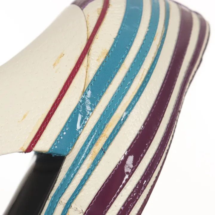 Louis Vuitton Louis Vuitton Colorful Patent Leather High Heels 0079 Size US 6 / IT 36 - 10 Thumbnail