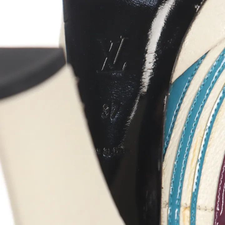 Louis Vuitton Louis Vuitton Colorful Patent Leather High Heels 0079 Size US 6 / IT 36 - 7 Thumbnail