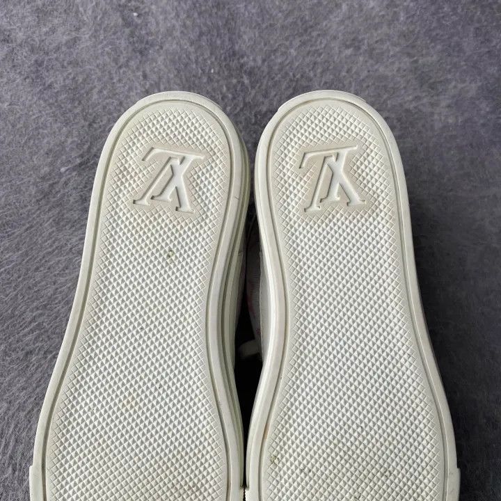 Louis Vuitton Louis Vuitton Pink Casual Low-Top Sneakers 0079 Size US 5 / IT 35 - 6 Thumbnail