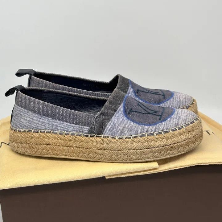 Louis Vuitton Louis Vuitton Classic Logo Low-top Fisherman Shoes 0079 Size US 6 / IT 36 - 3 Thumbnail