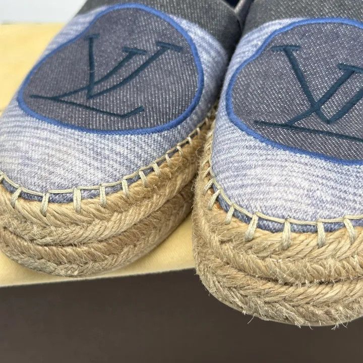 Louis Vuitton Louis Vuitton Classic Logo Low-top Fisherman Shoes 0079 Size US 6 / IT 36 - 12 Thumbnail