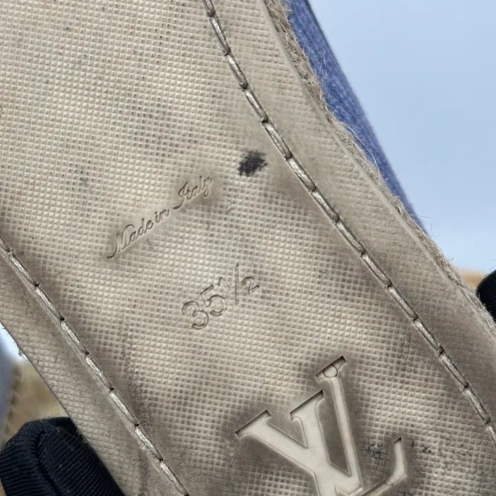 Louis Vuitton Louis Vuitton Classic Logo Low-top Fisherman Shoes 0079 Size US 6 / IT 36 - 8 Thumbnail