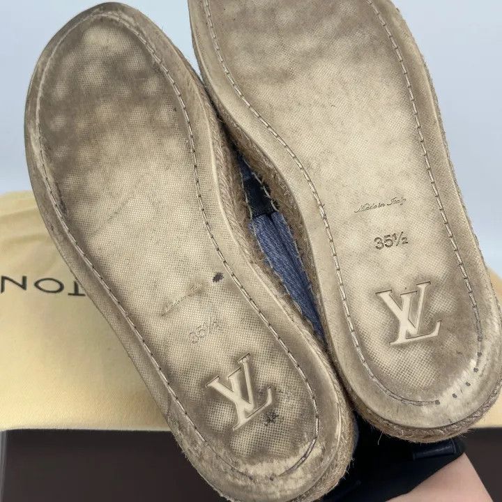 Louis Vuitton Louis Vuitton Classic Logo Low-top Fisherman Shoes 0079 Size US 6 / IT 36 - 5 Thumbnail
