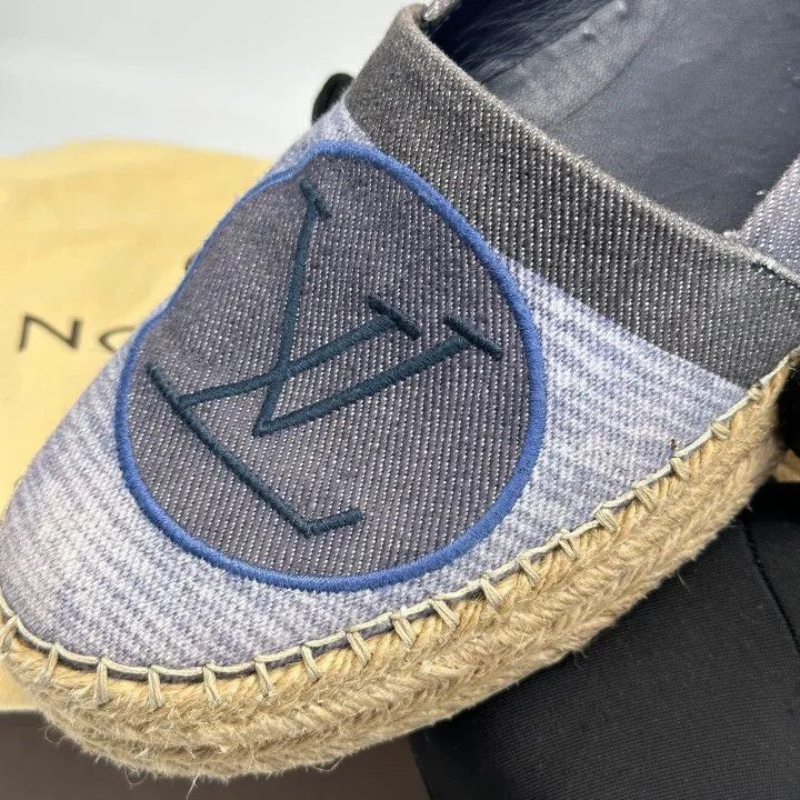 Louis Vuitton Louis Vuitton Classic Logo Low-top Fisherman Shoes 0079 Size US 6 / IT 36 - 6 Thumbnail