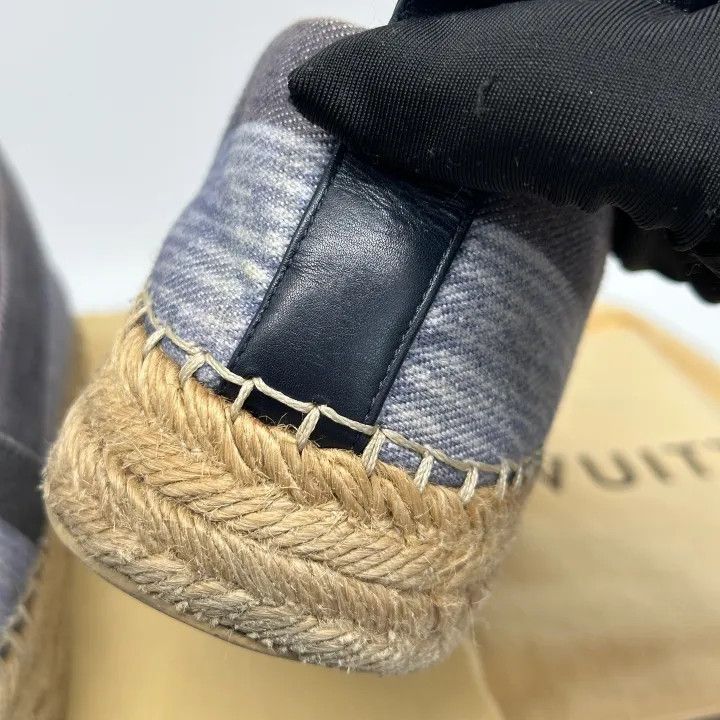Louis Vuitton Louis Vuitton Classic Logo Low-top Fisherman Shoes 0079 Size US 6 / IT 36 - 9 Thumbnail