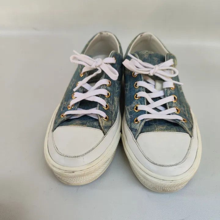 Louis Vuitton Louis Vuitton Stellar Denim Casual Sneakers 0079 Size US 6 / IT 36 - 2 Thumbnail