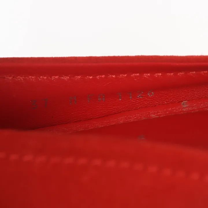 Louis Vuitton Louis Vuitton Red Comfortable Casual Ballet Flats 0079 Size US 7 / IT 37 - 5 Thumbnail
