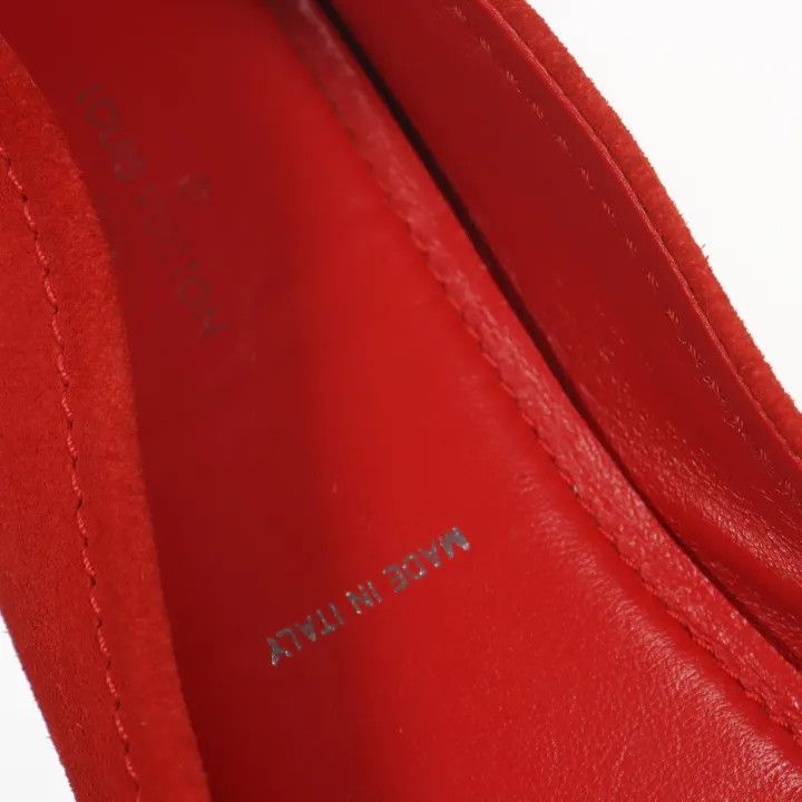 Louis Vuitton Louis Vuitton Red Comfortable Casual Ballet Flats 0079 Size US 7 / IT 37 - 10 Thumbnail
