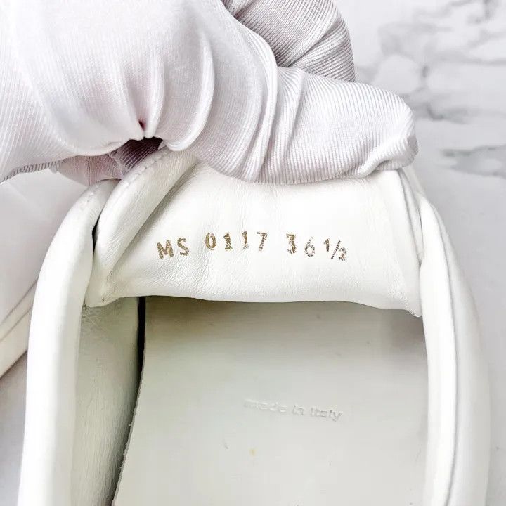 Louis Vuitton Louis Vuitton Frontrow White Leather Fashion Sneakers 0079 Size US 6 / IT 36 - 5 Thumbnail