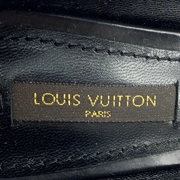 Louis Vuitton Louis Vuitton Black Open-Toe High Heels 0079 Size US 4 / IT 34 - 7 Thumbnail