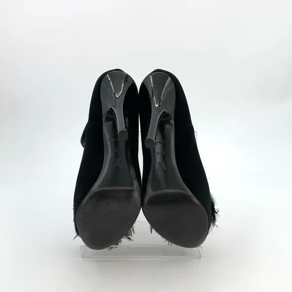Louis Vuitton Louis Vuitton Black Crystal Platform Heels 0079 Size US 6 / IT 36 - 6 Thumbnail