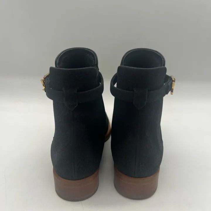 Louis Vuitton Louis Vuitton Women's Stylish Round-Toe Short Boots 0079 Size US 5 / IT 35 - 3 Thumbnail