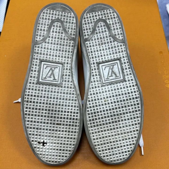 Louis Vuitton Louis Vuitton Frontrow White Low Top Sneakers 0079 Size US 6 / IT 36 - 4 Thumbnail