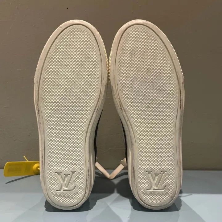 Louis Vuitton Louis Vuitton Stellar High-Top Sporty Sneakers 0079 Size US 5 / IT 35 - 4 Thumbnail
