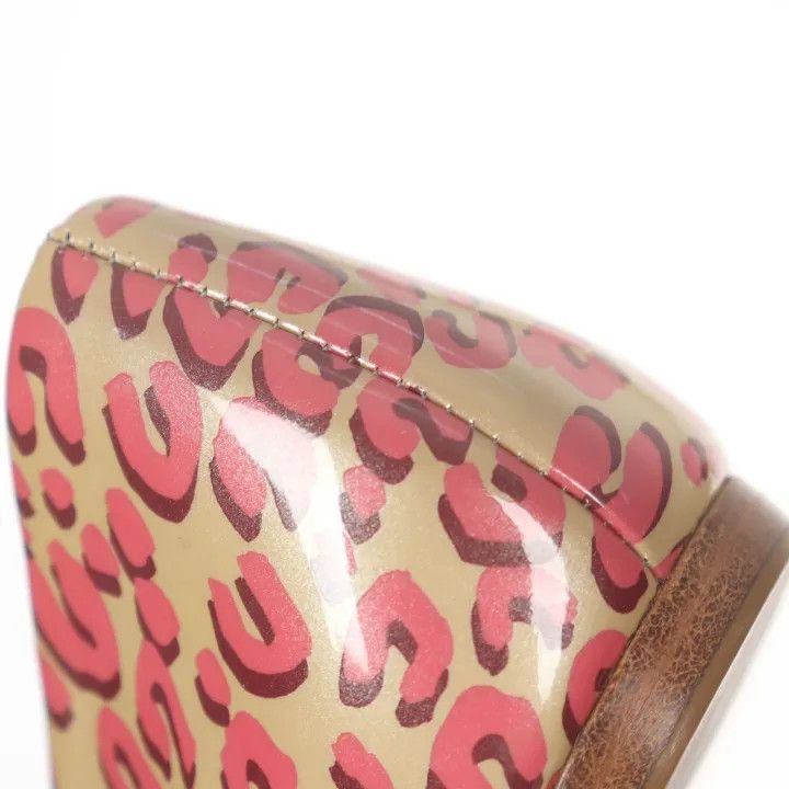 Louis Vuitton Louis Vuitton Colorful Patent Leather Flats 0079 Size US 7 / IT 37 - 10 Thumbnail