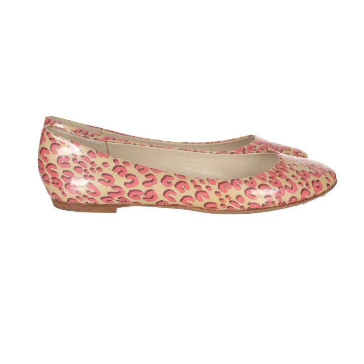 Louis Vuitton Louis Vuitton Colorful Patent Leather Flats 0079 Size US 7 / IT 37 - 3 Thumbnail