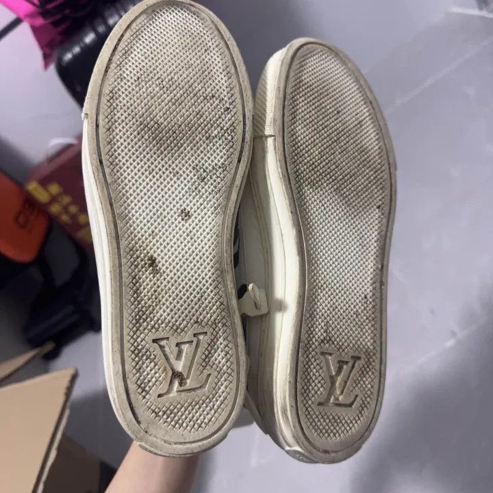 Louis Vuitton Louis Vuitton Stellar High-Top Fashion Sneakers 0079 Size US 5 / IT 35 - 4 Thumbnail