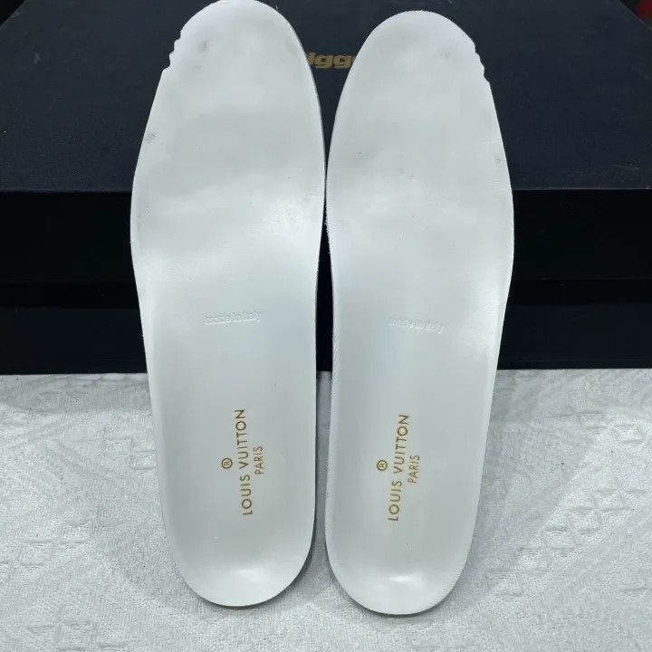Louis Vuitton Louis Vuitton Frontrow White Leather Fashion Sneakers 0079 Size US 6 / IT 36 - 14 Thumbnail