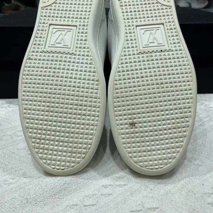 Louis Vuitton Louis Vuitton Frontrow White Leather Fashion Sneakers 0079 Size US 6 / IT 36 - 8 Thumbnail