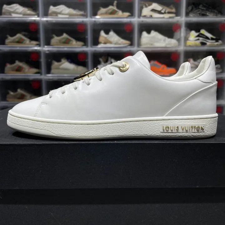Louis Vuitton Louis Vuitton Frontrow White Leather Fashion Sneakers 0079 Size US 6 / IT 36 - 10 Thumbnail