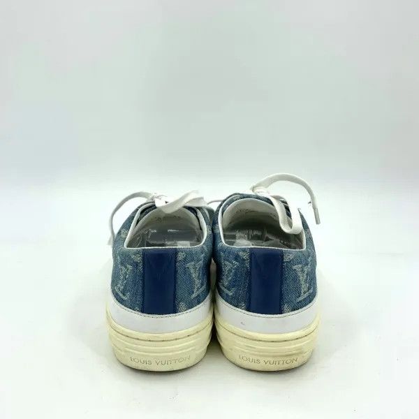 Louis Vuitton Louis Vuitton Stellar Casual Shoes in Denim Blue 0079 Size US 6 / IT 36 - 4 Thumbnail