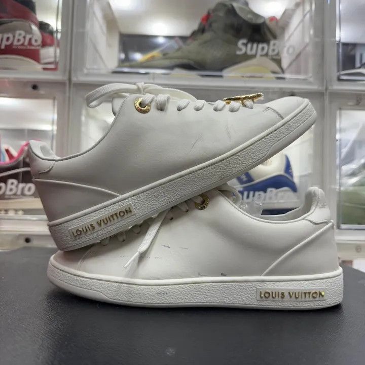Louis Vuitton Louis Vuitton Frontrow White Fashion Sneakers 0079 Size US 4 / IT 34 - 7 Thumbnail