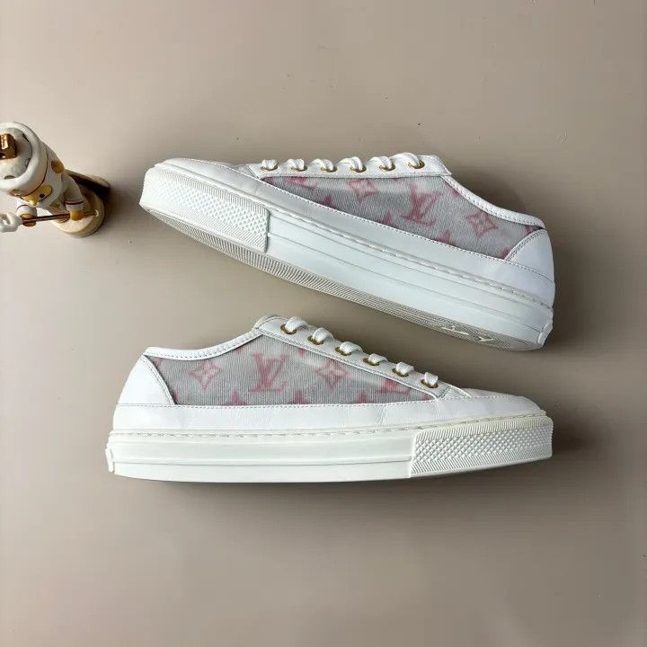 Louis Vuitton Louis Vuitton Stellar Low-Top Fashion Sneakers 0079 Size US 7 / IT 37 - 5 Thumbnail