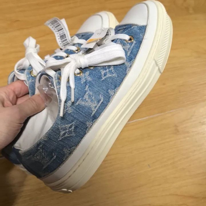 Louis Vuitton Louis Vuitton Stellar Low Top Fashion Sneakers 0079 Size US 5 / IT 35 - 7 Thumbnail