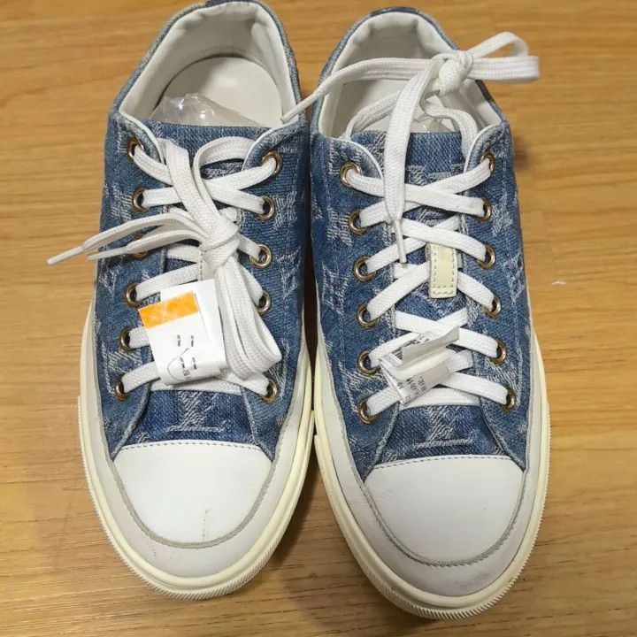 Louis Vuitton Louis Vuitton Stellar Low Top Fashion Sneakers 0079 Size US 5 / IT 35 - 2 Thumbnail