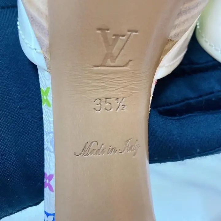 Louis Vuitton Louis Vuitton Colorful High Heeled Sandals for Women 0079 Size US 6 / IT 36 - 9 Thumbnail