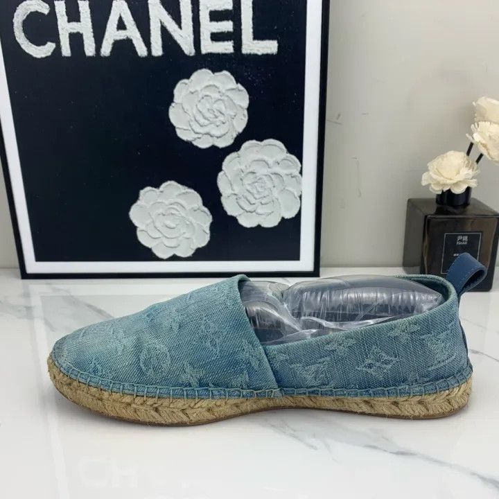 Louis Vuitton Louis Vuitton Starboard Monogram Flat Fisherman Shoes 0079 Size US 6 / IT 36 - 9 Thumbnail