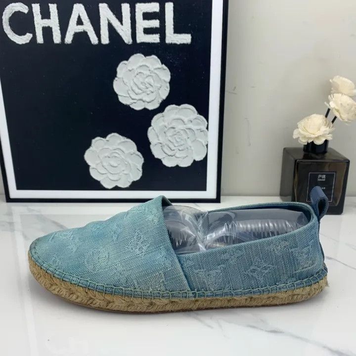 Louis Vuitton Louis Vuitton Starboard Monogram Flat Fisherman Shoes 0079 Size US 6 / IT 36 - 7 Thumbnail