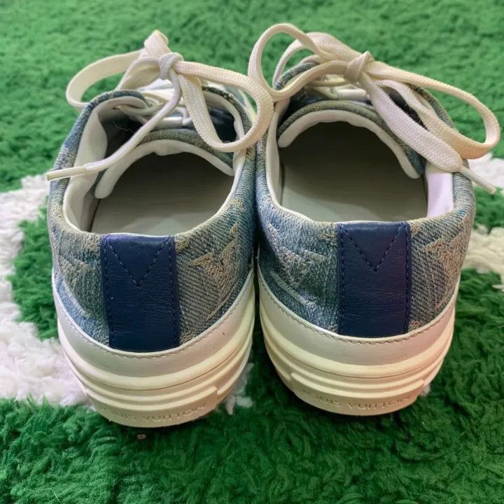Louis Vuitton Louis Vuitton Denim Fashion Sneakers for Women 0079 Size US 6 / IT 36 - 3 Thumbnail