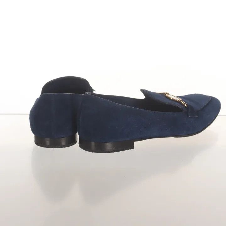 Louis Vuitton Louis Vuitton Blue Suede Casual Shoes for Women 0079 Size US 6 / IT 36 - 3 Thumbnail