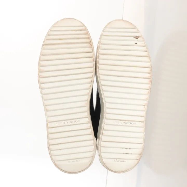 Louis Vuitton Louis Vuitton Black Low-Top Sneakers for Women 0079 Size US 7 / IT 37 - 6 Thumbnail