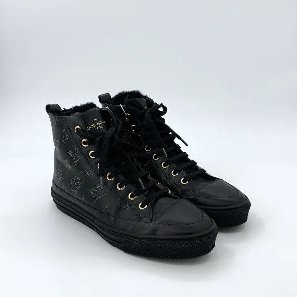Louis Vuitton Louis Vuitton Stellar High-Top Fashion Sneakers 0079 Size US 6 / IT 36 - 2 Thumbnail