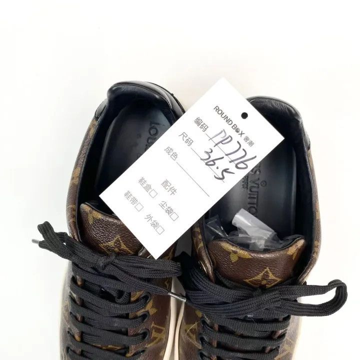 Louis Vuitton Louis Vuitton Frontrow Monogram Canvas Sneakers 0079 Size US 6 / IT 36 - 8 Thumbnail