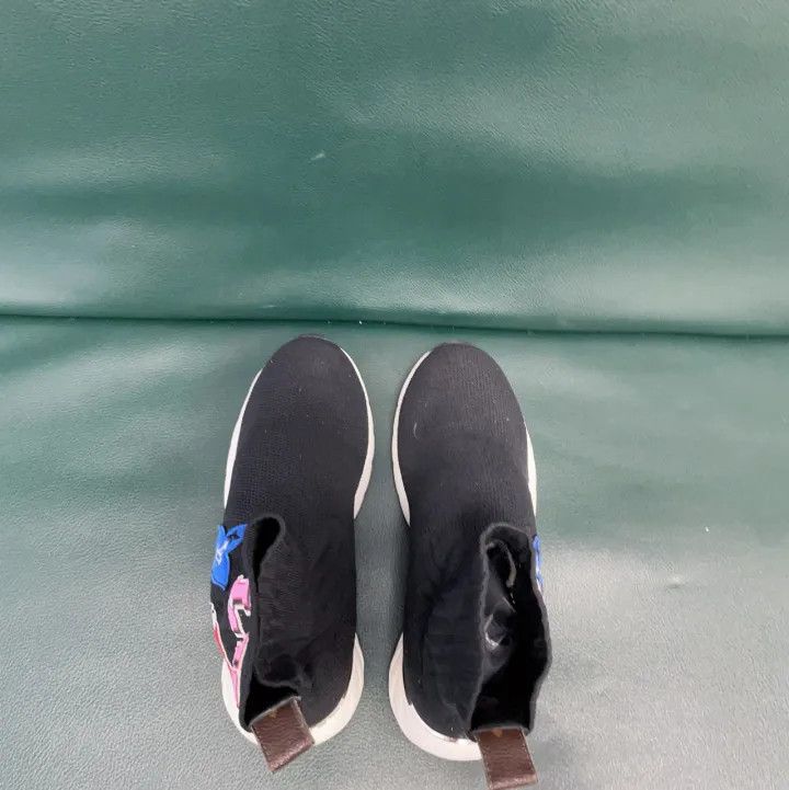 Louis Vuitton Louis Vuitton Black High-Top Casual Shoes 0079 Size US 5 / IT 35 - 8 Thumbnail