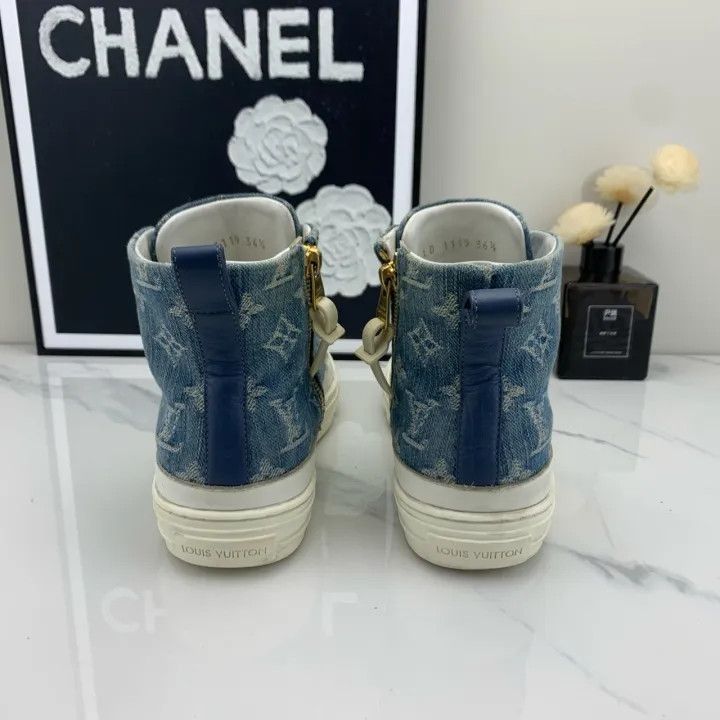 Louis Vuitton Louis Vuitton Stellar Casual Sneakers for Women 0079 Size US 6 / IT 36 - 3 Thumbnail