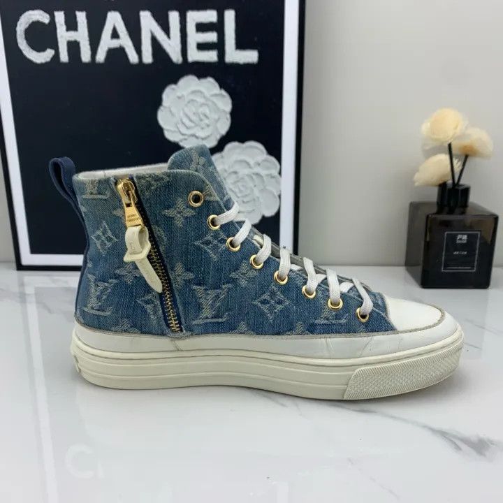 Louis Vuitton Louis Vuitton Stellar Casual Sneakers for Women 0079 Size US 6 / IT 36 - 9 Thumbnail