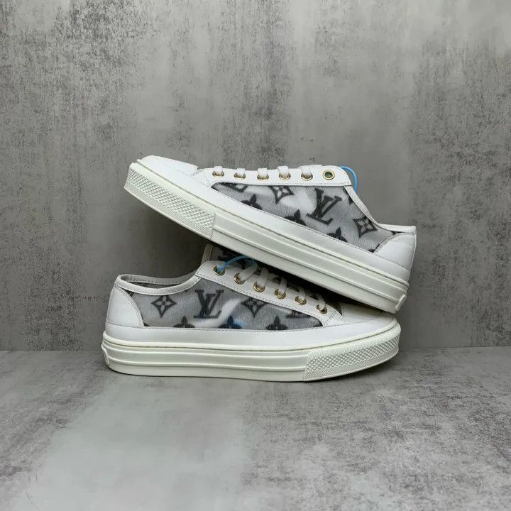 Louis Vuitton Louis Vuitton Stellar Low-Top Fashion Sneakers 0079 Size US 6 / IT 36 - 2 Thumbnail