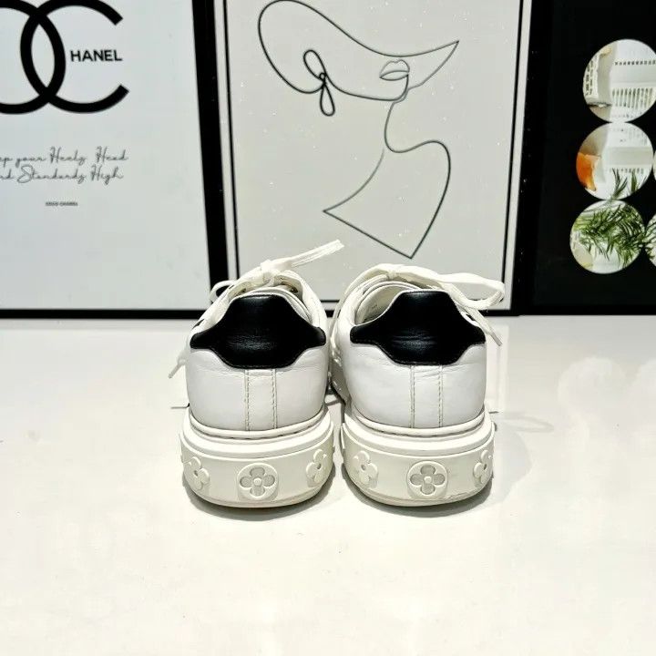 Louis Vuitton Louis Vuitton Time Out Stylish Low-Top Sneakers 0079 Size US 6 / IT 36 - 8 Thumbnail
