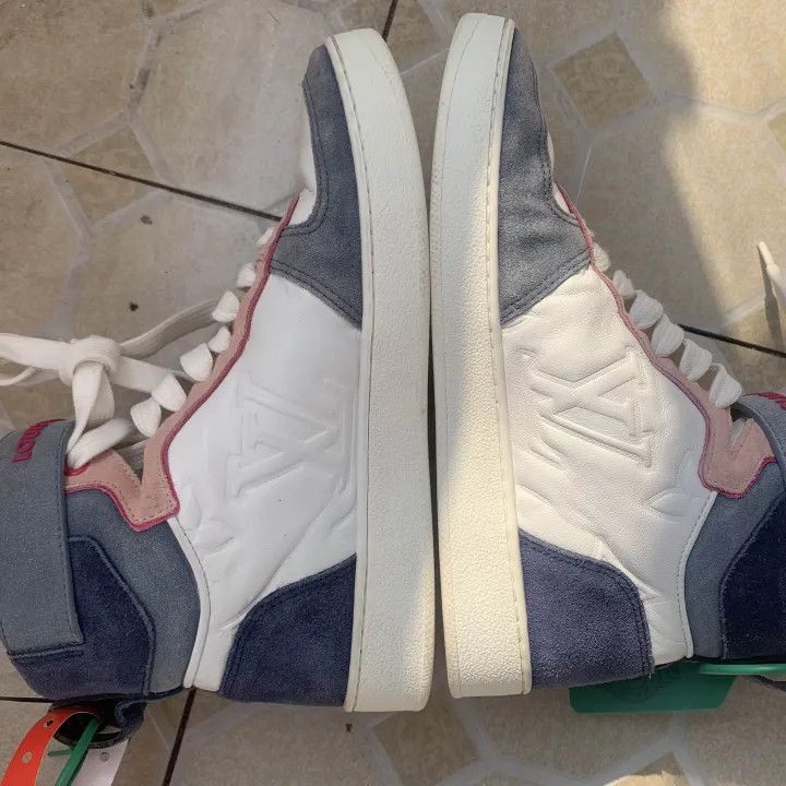 Louis Vuitton Louis Vuitton Boombox High-Top Fashion Sneakers 0079 Size US 6 / IT 36 - 7 Thumbnail