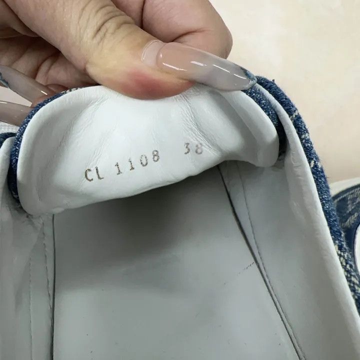 Louis Vuitton Louis Vuitton Stellar Low Top Denim Sneakers 0079 Size US 7 / IT 37 - 5 Thumbnail