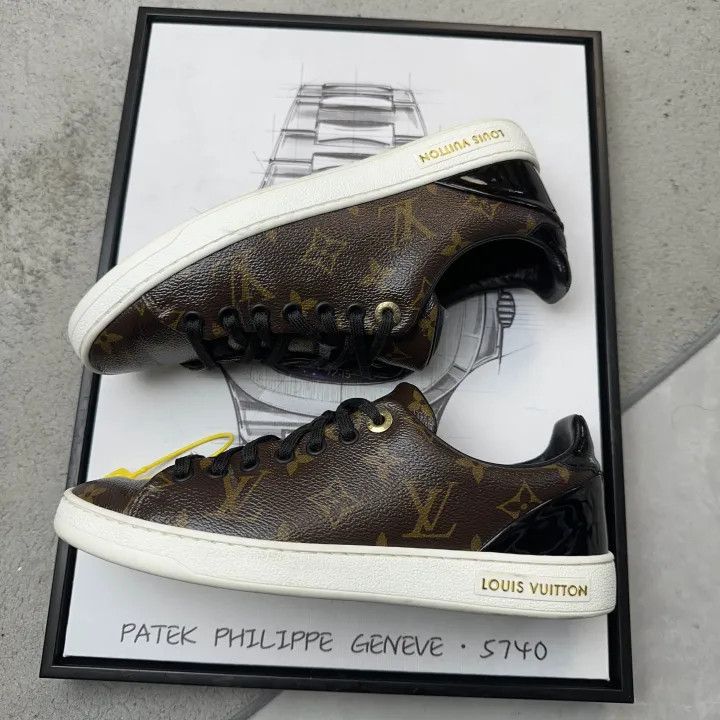 Louis Vuitton Louis Vuitton Frontrow Monogram Low-Top Sneakers 0079 Size US 6 / IT 36 - 8 Thumbnail