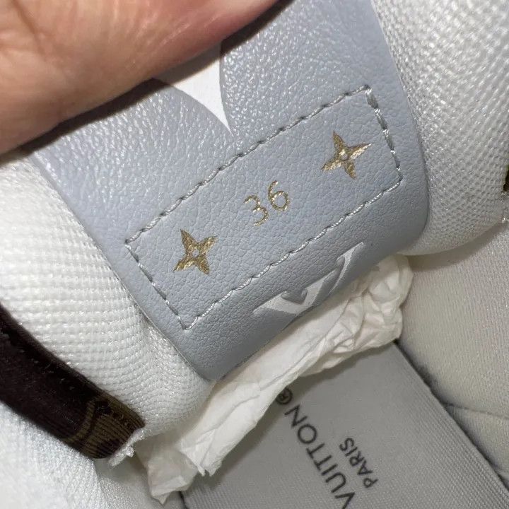 Louis Vuitton Louis Vuitton Charlie White High-Top Sneakers 0079 Size US 5 / IT 35 - 5 Thumbnail
