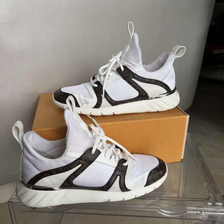 Louis Vuitton Louis Vuitton Aftergame Monogram Canvas Sneakers 0079 Size US 8 / IT 38 - 7 Thumbnail